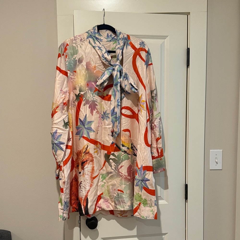 Maeve Multicolor Long Sleeve Dress